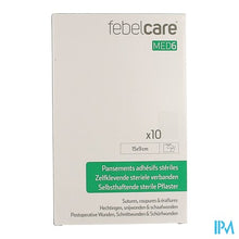 Afbeelding in Gallery-weergave laden, Febelcare Med6 Zelfkl.steriele Verband.15x9cm 10st
