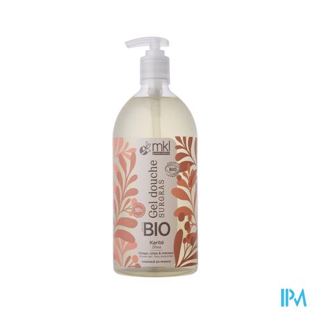 Mkl Douchegel Bio Kariteboter Pompfl 1l