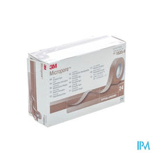 Load image into Gallery viewer, Micropore 3m Skin Tone 12,5mmx9,15m Rol 24 15330
