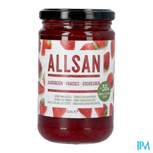 Load image into Gallery viewer, Allsan Broddbeleg Aardbei 320g Revogan
