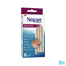 Afbeelding in Gallery-weergave laden, Nexcare 3m Steri-strip Wondsluit. Beige 6mmx75mm 6
