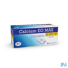 Afbeelding in Gallery-weergave laden, Calcium EG Max K2 1G/1000Ie/75Mcg Filmom.Tabl 90X2
