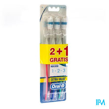 Afbeelding in Gallery-weergave laden, Oral B Tandenb 1-2-3 Indicator 35m (2+1)
