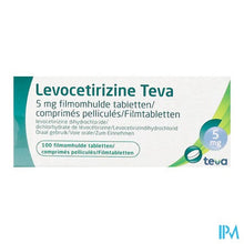 Afbeelding in Gallery-weergave laden, Levocetirizine Teva 5mg Filmomh Tabl 100 X 5mg
