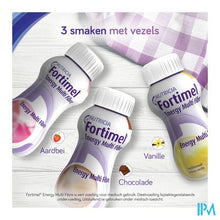 Charger l'image dans la galerie, Fortimel Energy Multi Fibre Vanille 4x200ml
