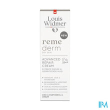 Afbeelding in Gallery-weergave laden, Widmer Remederm Dry Skin Adv.repair Cr N/parf 75ml
