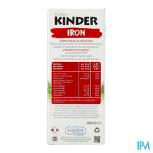 Afbeelding in Gallery-weergave laden, Fisher Kinder Ijzer Siroop 125ml
