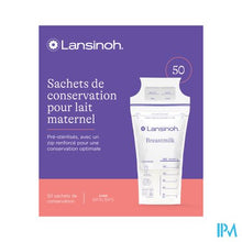 Load image into Gallery viewer, Lansinoh Bewaarzakjes Moedermelk 50 40056
