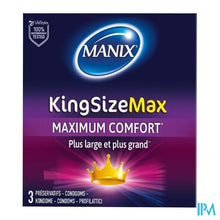 Load image into Gallery viewer, Manix King Size Max Condoms 3
