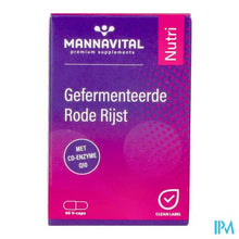Afbeelding in Gallery-weergave laden, Mannavital Gefermenteerde Rode Rijst V-caps 60
