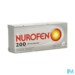 Nurofen Omhulde Tabl 30x200mg