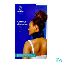 Charger l'image dans la galerie, Nekbrace Thuasne Ortel C1 Anat H 9cm Blauw M1
