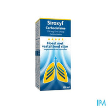 Afbeelding in Gallery-weergave laden, Siroxyl Carbocisteine 250mg/5ml Siroop 250ml
