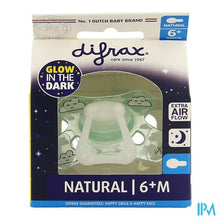 Charger l'image dans la galerie, Difrax Fopspeen Natural 6m+ Nacht
