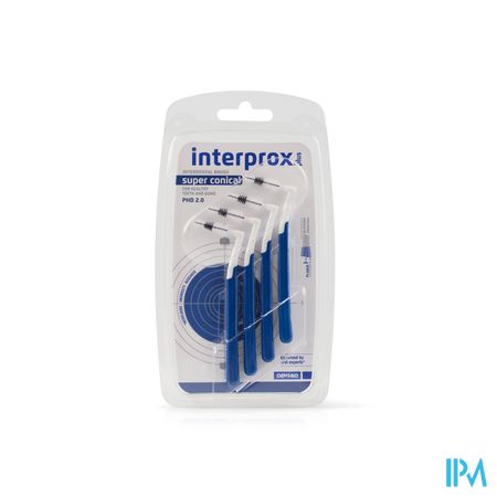 Interprox Plus Super Conical Donkerblauw Interd.4