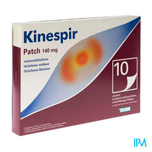 Load image into Gallery viewer, Kinespir Patch 140mg Pleisters 10
