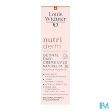 Afbeelding in Gallery-weergave laden, Widmer Nutriderm Getinte Dagcreme Uv 20 Naturel 01 Z Parfum 30ml
