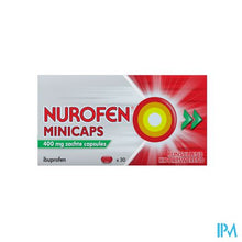 Afbeelding in Gallery-weergave laden, Nurofen Minicaps 400mg Zachte Caps 30
