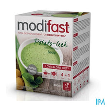 Afbeelding in Gallery-weergave laden, Modifast Intensive Potato Leek Soup 8x55g
