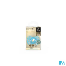 Afbeelding in Gallery-weergave laden, Suavinex Gold Soother Silicone Revers. +18m Blue
