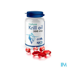 Load image into Gallery viewer, Soria Neptune Krill Oil 500mg Pot Parels 60
