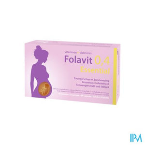 Folavit 0,4mg Essential Tabl 90 + Caps 90 Nf