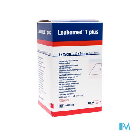 Leukomed T Plus Verb Ster 8,0cmx15cm 50 7238202