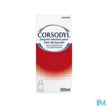 Afbeelding in Gallery-weergave laden, Corsodyl 2mg/ml Mondspoeling Oplossing 300ml
