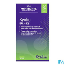 Load image into Gallery viewer, Mannavital Kyolic Epa+k2 Caps 80
