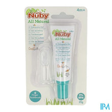 Charger l'image dans la galerie, Nuby Citroganix Tand- en tandvleesgel + vingertandenborsteltje – 15g - 4m+
