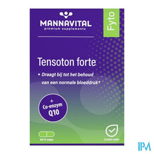 Load image into Gallery viewer, Mannavital Tensoton Forte V-caps 60
