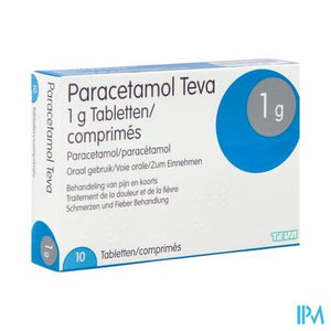 Paracetamol Teva 1g Tabl 10 X 1g Blister