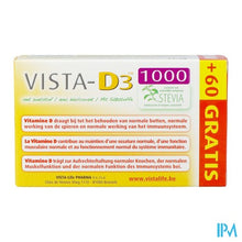 Afbeelding in Gallery-weergave laden, Vista D3 1000 Promo Smelttabl 120 + 60 Gratis
