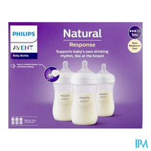 Charger l'image dans la galerie, Philips Avent Natural 3.0 Zuigfles Trio 3x260ml

