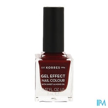 Afbeelding in Gallery-weergave laden, Korres Km Gel Effect Nail 59 Wine Red 11ml
