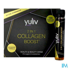 Charger l'image dans la galerie, Yuliv 2in1 Active Streng.collagen Boost Amp30x25ml
