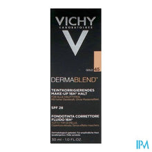 Charger l'image dans la galerie, Vichy Fdt Dermablend Fluide 45 Gold 30ml
