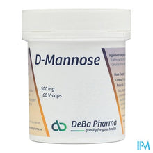 Afbeelding in Gallery-weergave laden, D-mannose 500mg V-caps 60 Deba
