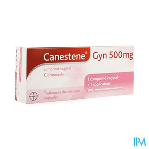 Canestene Gyn Clotrimazole 500mg Tabl Vag. 1