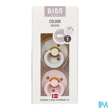 Load image into Gallery viewer, Bibs 1 Fopspeen Duo Haze/blossom 2
