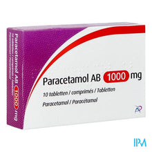 Afbeelding in Gallery-weergave laden, Paracetamol Ab 1000mg Comp 10
