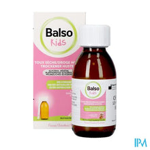 Afbeelding in Gallery-weergave laden, Balso Kids Hoestsiroop Z/suiker 125ml + Pipet Nf
