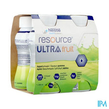 Load image into Gallery viewer, Resource Ultra Fruit Appelsmaak 4x200ml
