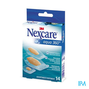 Nexcare 3m Aqua 360 Assorted 14
