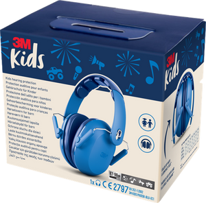 3m Kids Plus Gehoorbesch. Oorkap Kind Blauw