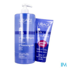 Afbeelding in Gallery-weergave laden, Uriage Baby 1ste Water 1l + Bebe Wascreme 200ml
