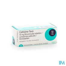 Load image into Gallery viewer, Cetiriteva Teva 10mg Filmomh Tabl 100 X 10mg
