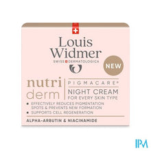 Charger l'image dans la galerie, Widmer Nutriderm Pigmacare Nachtcreme Parf 50ml
