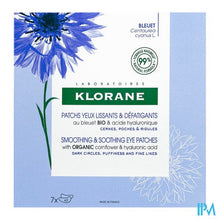 Load image into Gallery viewer, Klorane Gezicht Korenbl.bio Patch Gladm.hydrog.7x2
