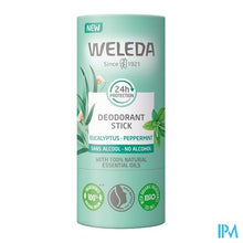 Afbeelding in Gallery-weergave laden, Weleda Deo Stick 24h Eucalyptus &amp; Peppermint 50g
